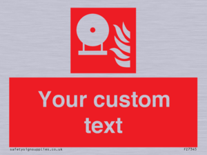 FZ7345: Custom Fire Extinguisher bottle