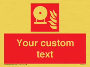 FZ7345: Custom Fire Extinguisher bottle