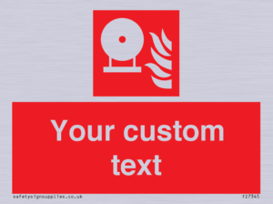 FZ7345: Custom Fire Extinguisher bottle