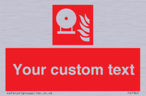 FZ7345: Custom Fire Extinguisher bottle