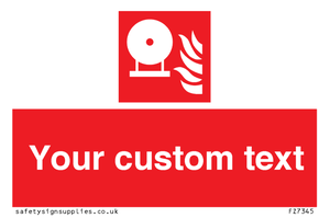 FZ7345: Custom Fire Extinguisher bottle