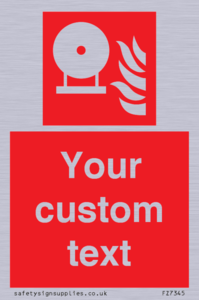 FZ7345: Custom Fire Extinguisher bottle