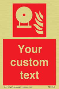 FZ7345: Custom Fire Extinguisher bottle