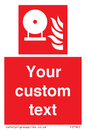 FZ7345: Custom Fire Extinguisher bottle