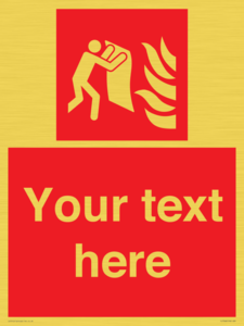 FZ7348: Custom Fire Blanket