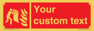 FZ7348: Custom Fire Blanket