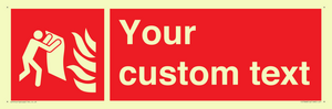 FZ7348: Custom Fire Blanket
