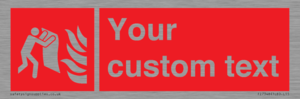 FZ7348: Custom Fire Blanket