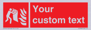 FZ7348: Custom Fire Blanket