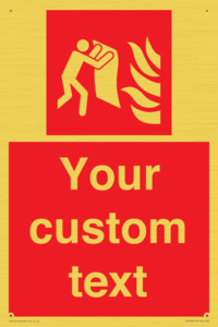 FZ7348: Custom Fire Blanket