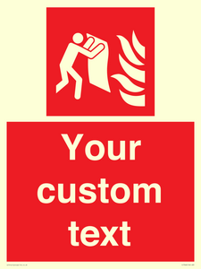 FZ7348: Custom Fire Blanket