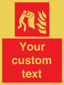 FZ7348: Custom Fire Blanket