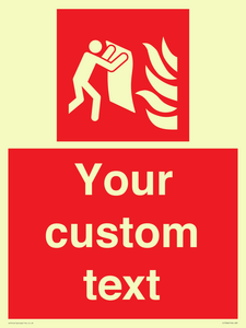 FZ7348: Custom Fire Blanket