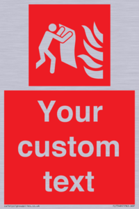 FZ7348: Custom Fire Blanket