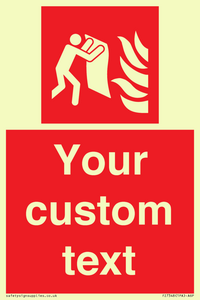 FZ7348: Custom Fire Blanket