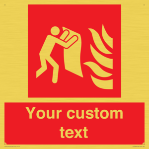 FZ7348: Custom Fire Blanket