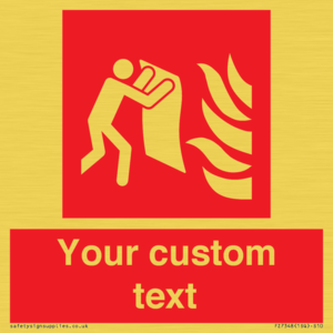FZ7348: Custom Fire Blanket