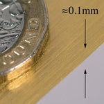 Material: 150x100mm / Gold Vinyl / No Holes