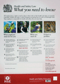 HS1501: health and safety law poster