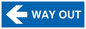 IA5314: Way Out (Arrow Left)