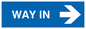 IA5315: Way In (Arrow Right)