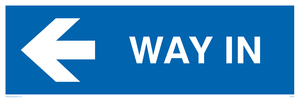IA5316: Way In (Arrow Left)