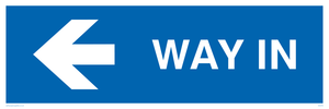 IA5316: Way In (Arrow Left)