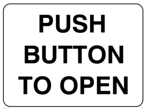 IA5537: Push button to open