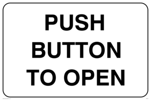 IA5537: Push button to open
