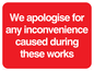 IC5384: We apologise for any inconvenience caused