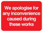 IC5384: We apologise for any inconvenience caused