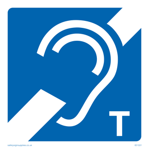ID1331: Induction Loop with T Sign
