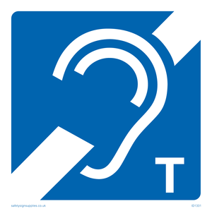 ID1331: Induction Loop with T Sign