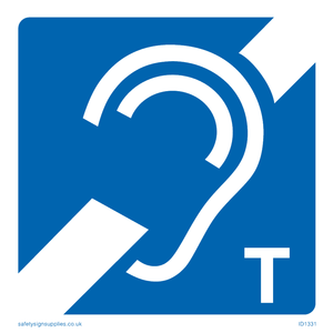 ID1331: Induction Loop with T Sign