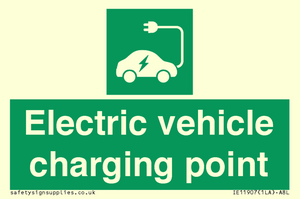 IE11907: Electric vehicle charging point