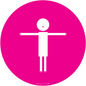 IH6064: 2m child friendly symbol - pink