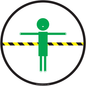 IH6068: 2m think safe space symbol