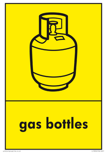 IJ13952: Recycling - gas bottles