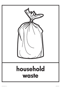 IJ13968: Recycling - household waste sack