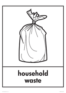 IJ13968: Recycling - household waste sack