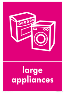 IJ13972: Recycling - large appliances