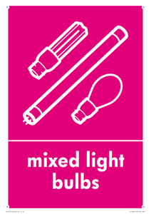 IJ13984: Recycling - mixed light bulbs