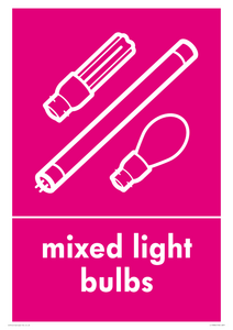 IJ13984: Recycling - mixed light bulbs