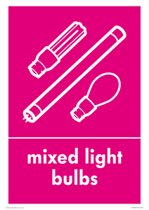 IJ13984: Recycling - mixed light bulbs