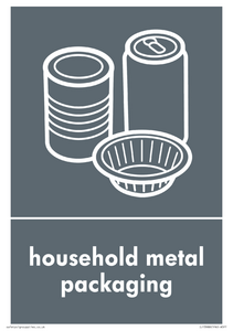 IJ13988: Recycling - household metal packaging no aerosol