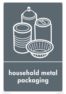 IJ13990: Recycling - household metal packaging with foil