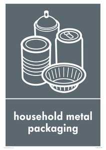 IJ13990: Recycling - household metal packaging with foil