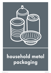 IJ13990: Recycling - household metal packaging with foil
