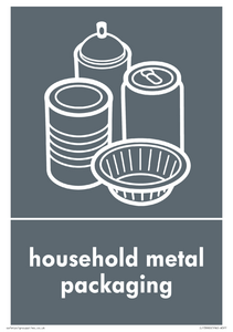 IJ13990: Recycling - household metal packaging with foil