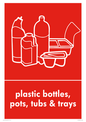 IJ14008: Recycling - plastic bottles pots tubs and trays